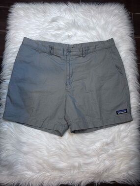 Patagonia All Wear Hemp Shorts Men's 38 Gray 6" Inseam Casual Hiking Classic